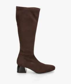 Botas pabloochoa.shoes 78663 en MARRON LYCRA