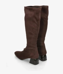 Botas pabloochoa.shoes 78663 en MARRON LYCRA