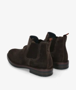 Botas Traveris LOR30 - 2256 en serraje marrón