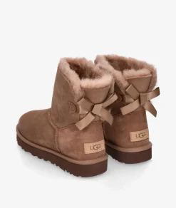 Botas UGG MINI BAILEY BOW en topo