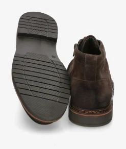 Botas ZEN 520015 en serraje marrón