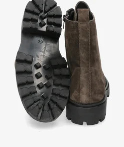 Botines Alpe 5307 en serraje gris