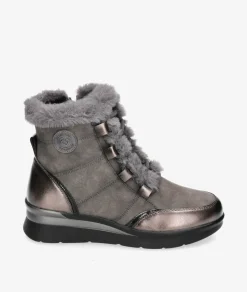 Botines Amarpies 27091 en plomo