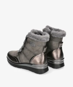 Botines Amarpies 27091 en plomo