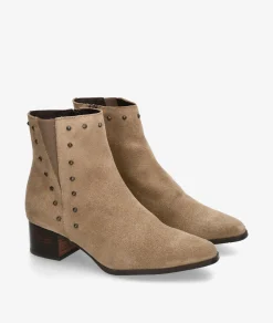 Botines bloom&you MEGAN en serraje taupe