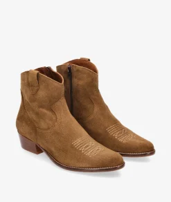 Botines Bryan CALIOPE-CB en serraje cuero