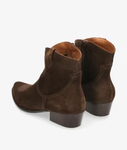 Botines Bryan CALIOPE-CB en serraje marrón