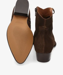 Botines Bryan CALIOPE-CB en serraje marrón