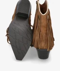 Botines EVA PARIS 29758 en serraje cuero