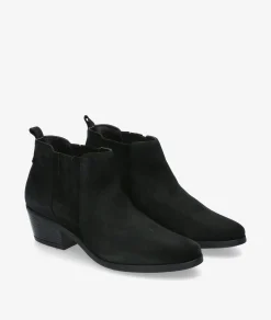 Botines Funny Lola 3450 en serraje negro