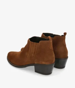 Botines Funny Lola 3450 en serraje cuero