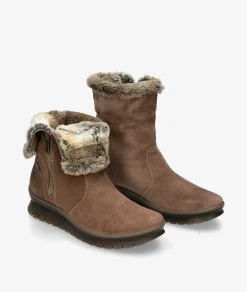 Botines Igi&Co 6658744 en serraje taupe