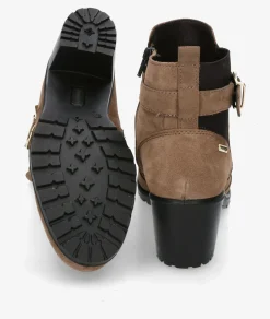 Botines Imac 855168 en serraje taupe