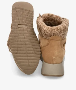 Botines Imac 657679 en serraje camel