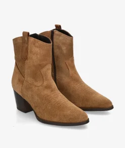 Botines Kénnebec 671 en serraje cuero