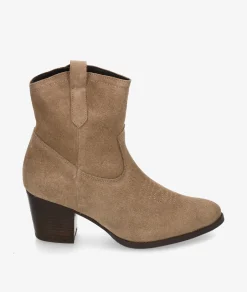 Botines Kénnebec 671 en serraje taupe