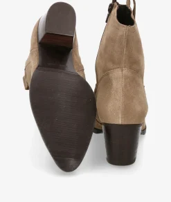 Botines Kénnebec 671 en serraje taupe