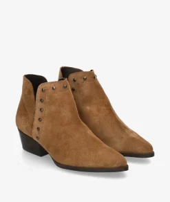 Botines Kénnebec 954 TACHAS en serraje cuero