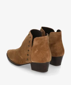 Botines Kénnebec 954 TACHAS en serraje cuero