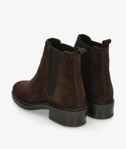 Botines LOL BERA 7236 en serraje marrón