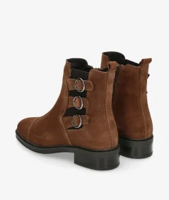 Botines LOL LUAR 7443 en serraje taupe