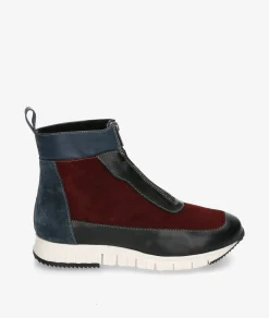 Botines pabloochoa.shoes RAGO46 en serraje burdeos