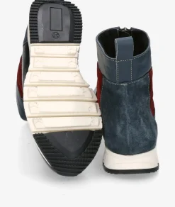 Botines pabloochoa.shoes RAGO46 en serraje burdeos