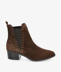 Botines pabloochoa.shoes 39510 en serraje marrón