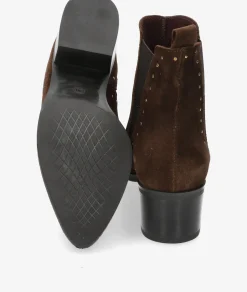 Botines pabloochoa.shoes 39510 en serraje marrón