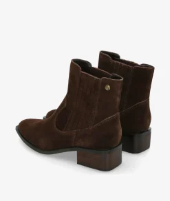 Botines pabloochoa.shoes SS814 en serraje marrón