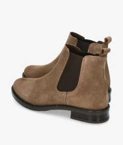 Botines pabloochoa.shoes 34779-R en serraje taupe