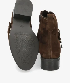 Botines pabloochoa.shoes 36020 en serraje marrón