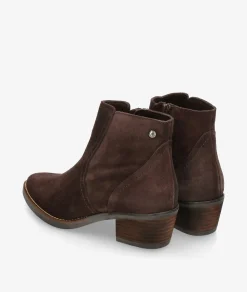 Botines pabloochoa.shoes 3501 en serraje marrón