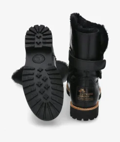 Botines Panamá Jack FELIA TRAV B3 en negro