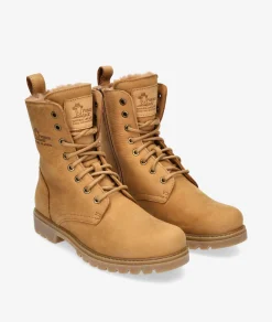 Botines Panamá Jack FRISIA B7 en nobuck camello