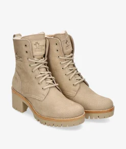 Botines Panamá Jack PADMA B10 en nobuck piedra