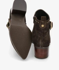 Botines Stephen Allen LAUR-14 38330-C3 en coco marrón