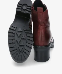 Botines Traveris IB1988 en burdeos