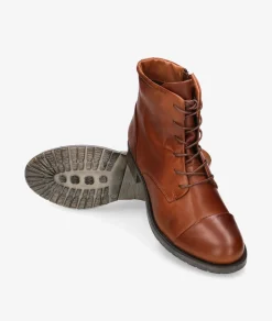 Botines Traveris IB18246 en cuero