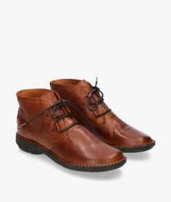 Botines Traveris IB18158 en cuero