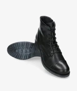 Botines Traveris IB18246 en negro