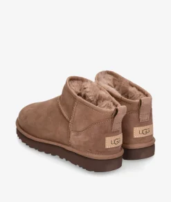 Botines UGG CLASSIC ULTRA MINI en topo
