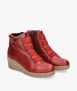 Botines Valeria´s 1541 en cereza