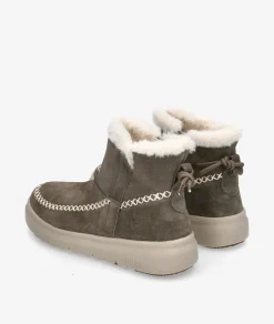 Botines Walk in Pitas DALE en serraje gris