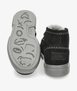 Botines Walk in Pitas ONTARIO en serraje gris