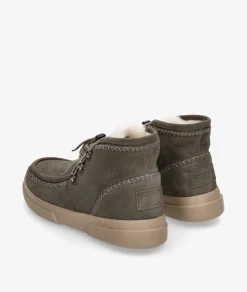 Botines Walk in Pitas ONTARIO en serraje gris