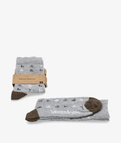 Calcetines bloom&you BLOOM SOCKS en gris