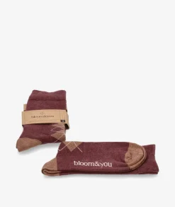 Calcetines bloom&you BLOOM SOCKS en burdeos