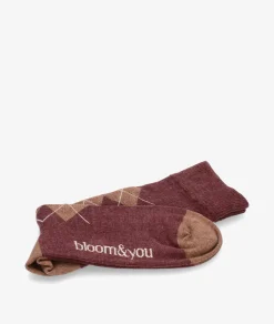 Calcetines bloom&you BLOOM SOCKS en burdeos