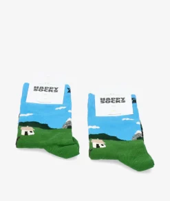 Calcetines HAPPY SOCKS LHSO1-6000 en verde